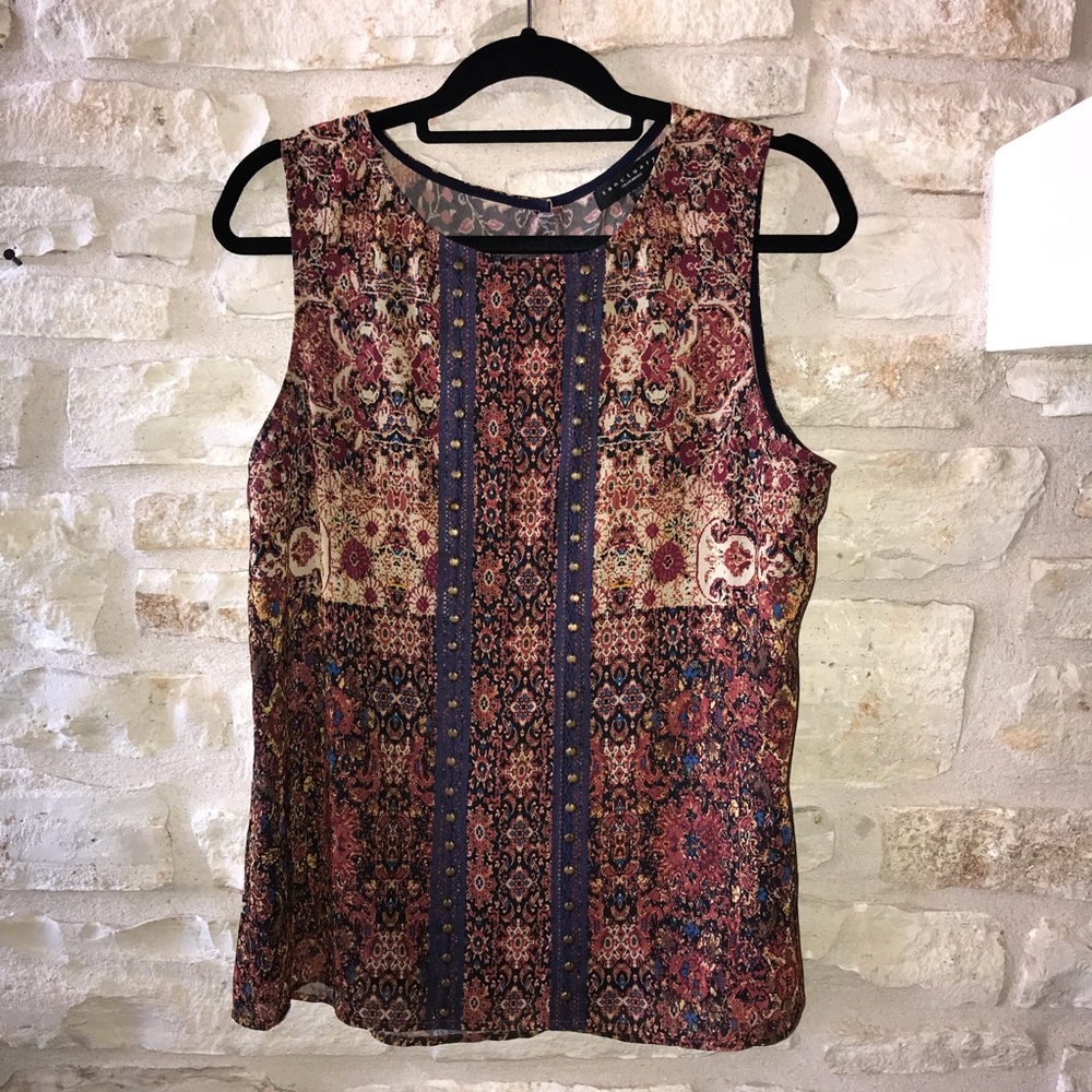 Sanctuary Printed Design Top